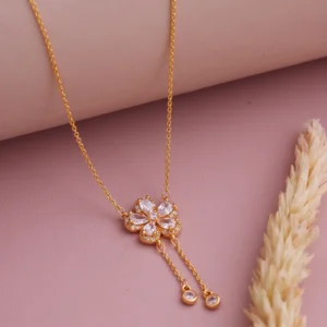 Crystal Flower Necklace