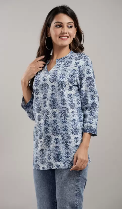 Women’s Cotton Printed Top
