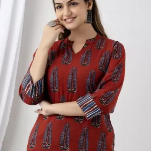 Women’s Cotton Printed Top