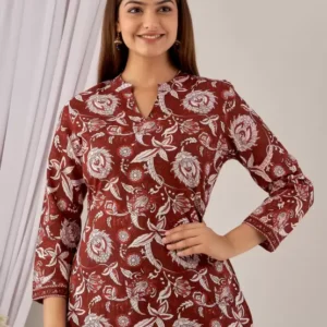Women’s Cotton Printed Top