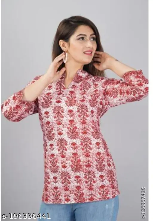 Women’s Cotton Printed Top