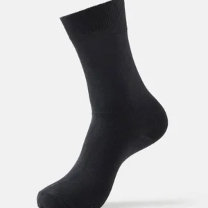 Men's Mercerized Cotton Crew Length Socks