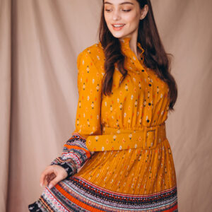 YellowBasanti Breeze Kurti